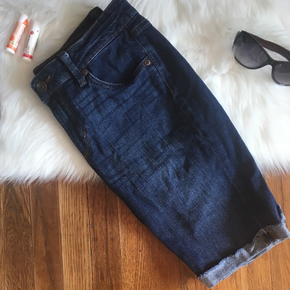 EUC Sonoma Bermuda Denim Jean Shorts Size 2